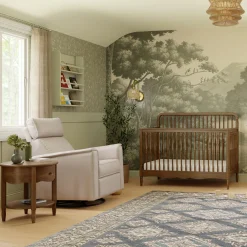 Liberty 4-in-1 Convertible Spindle Crib - Natural Hazelnut Cribs & Mattresses|Cribs & Mattresses