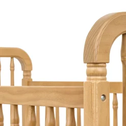 Liberty 3-in-1 Convertible Spindle Crib With Conversion Kit - Honey Cribs & Mattresses|Cribs & Mattresses