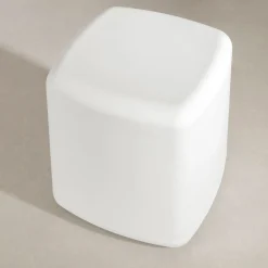 Gliders & Rocking Chairs|Gliders & Rocking Chairs>South Shore Lighted Kids Stool / Nightstand - Sweedi White