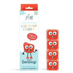 Bath Toys|Bath Accessories>Glo Pals Light-Up Cubes for Bath - Sammy