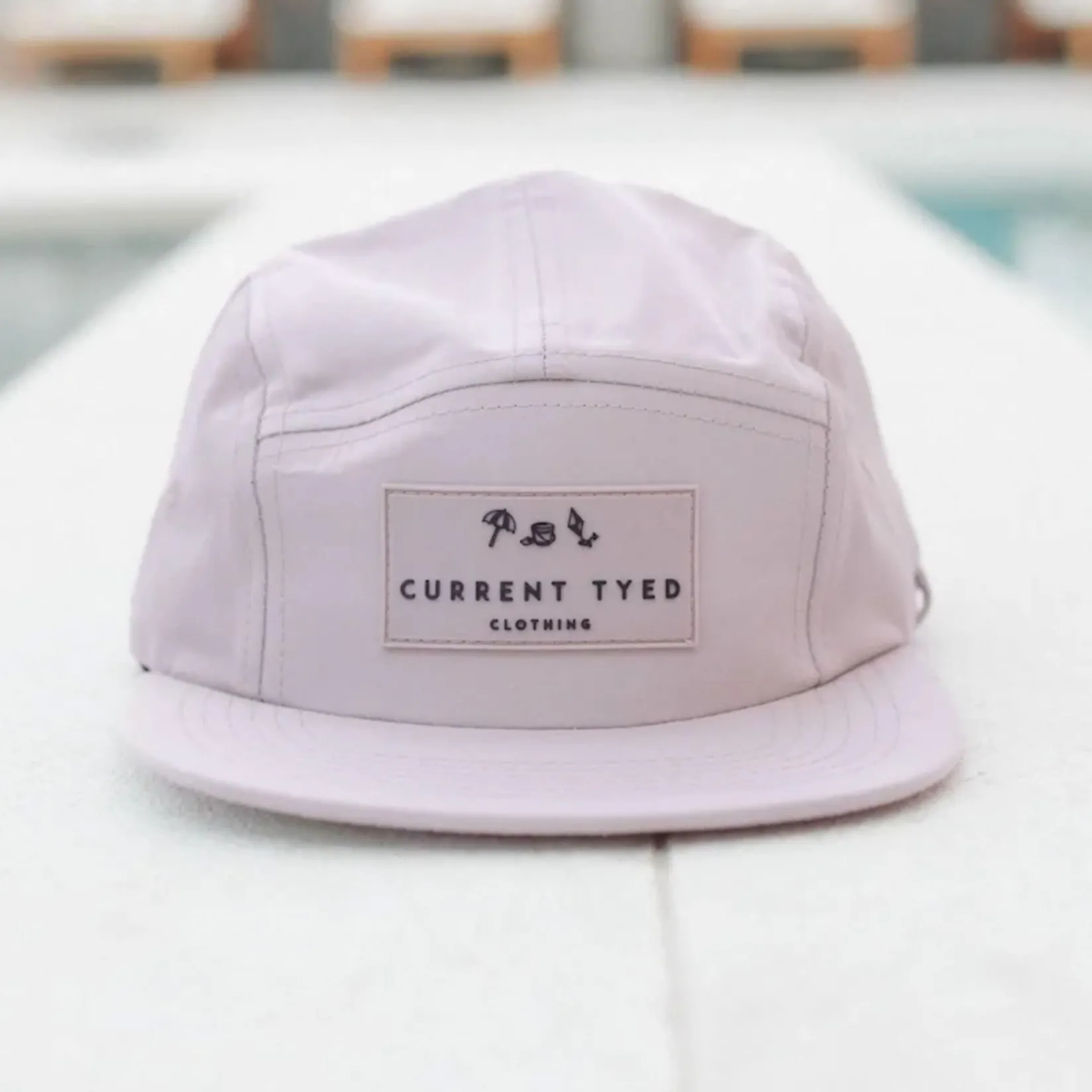 Hats And Caps>Current Tyed Lilac 5Panel Cap 6m-5y