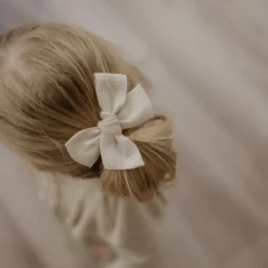 Fashion Accessories|Fashion Accessories>Ananas co Linen Bow Clips (2)