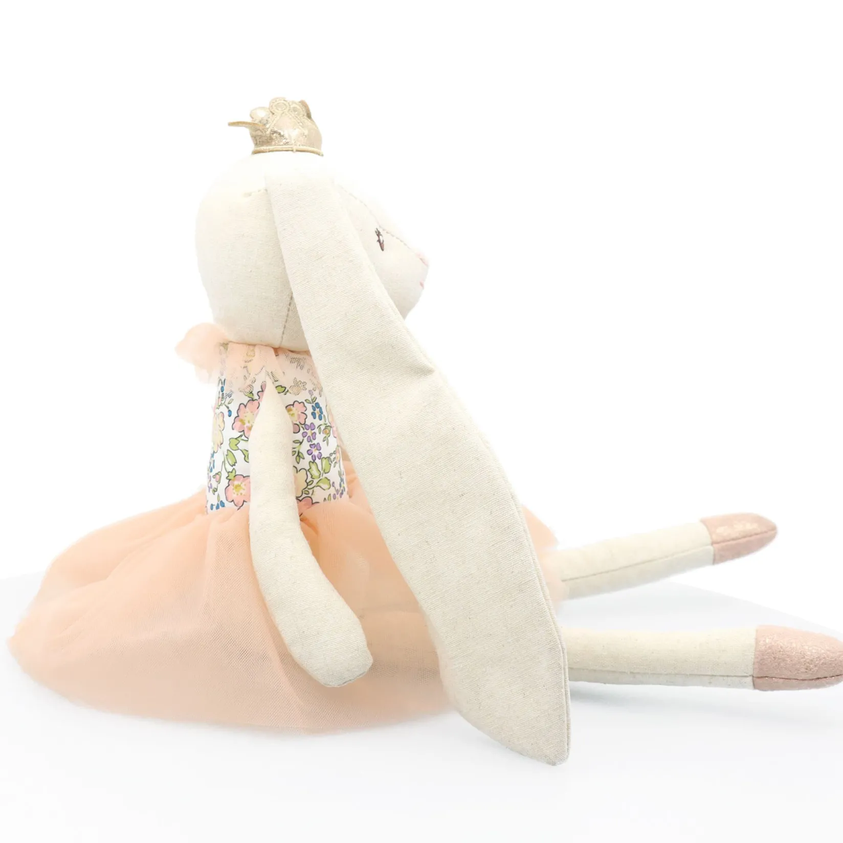 Plush Toys>Bebe Confort Linen Bunny Ballerina Dress