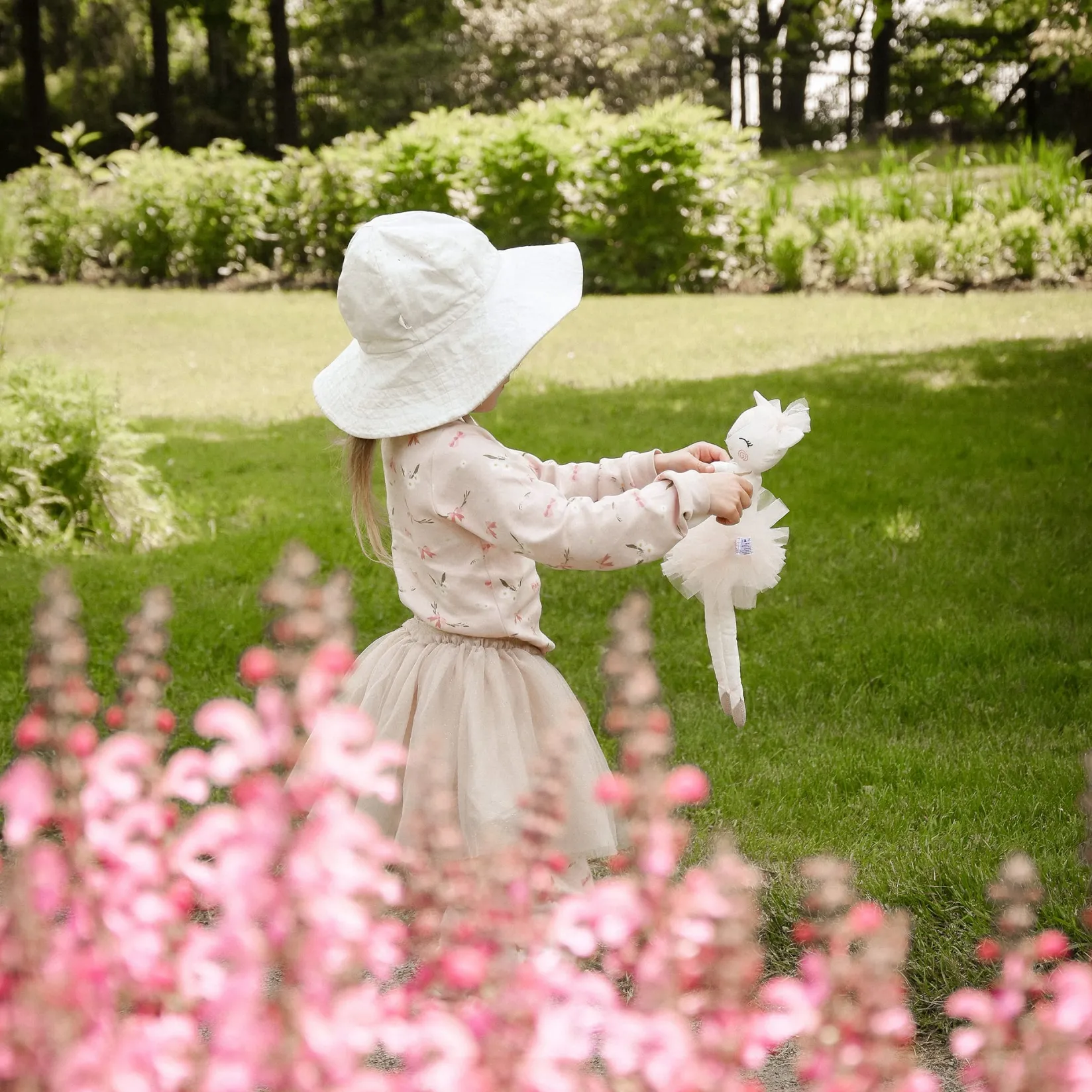 Best Linen Cat Ballerina Dress Plush Toys