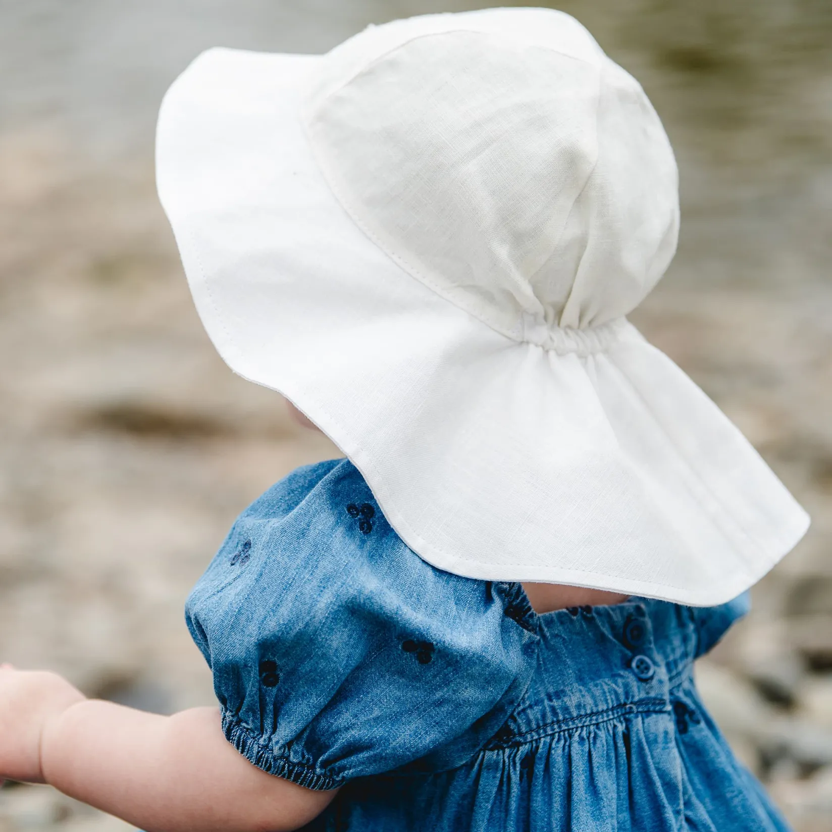 Hats And Caps>Calikids Linen Hat 0-18m