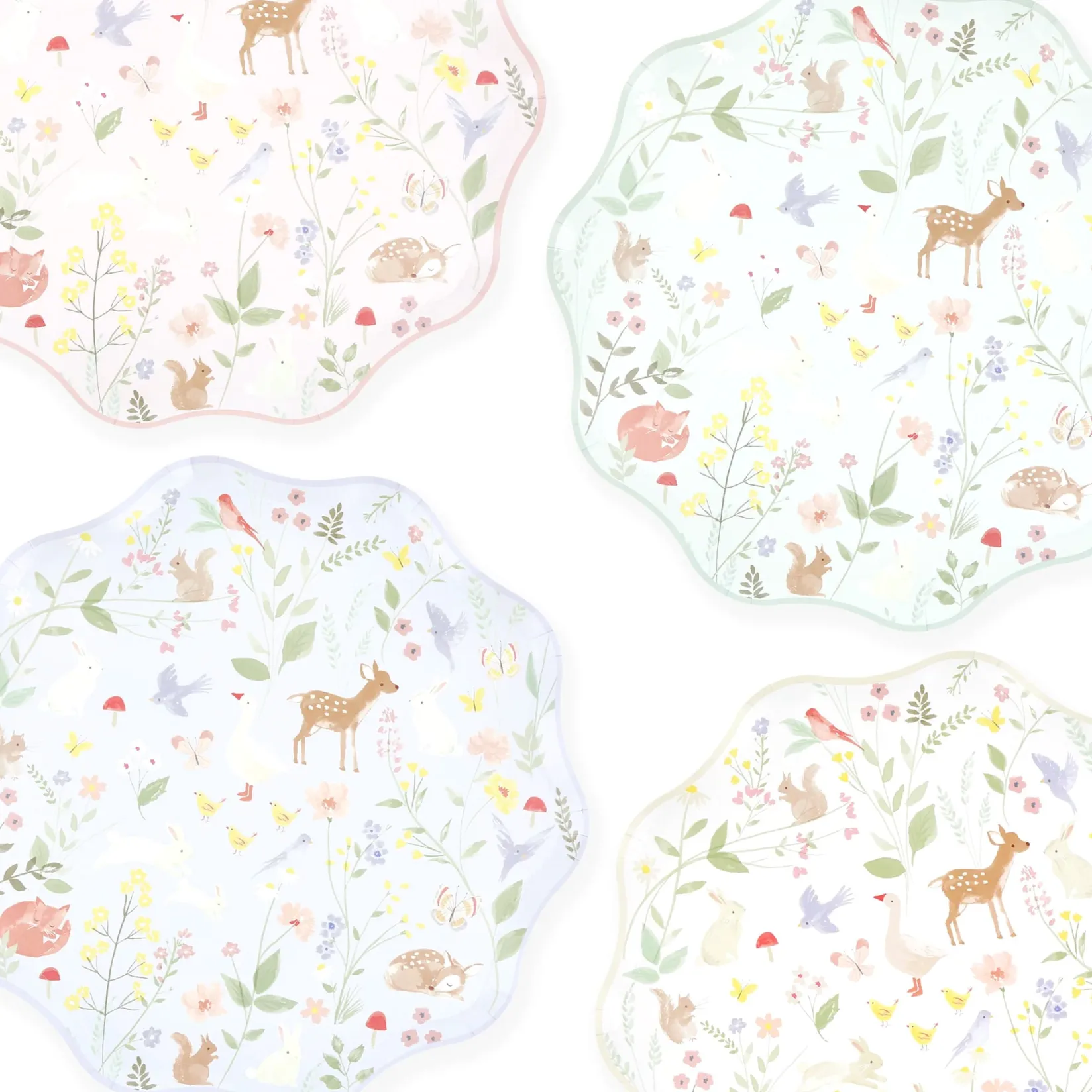 Hot Little Animals Dinner Plates Party Supplies
