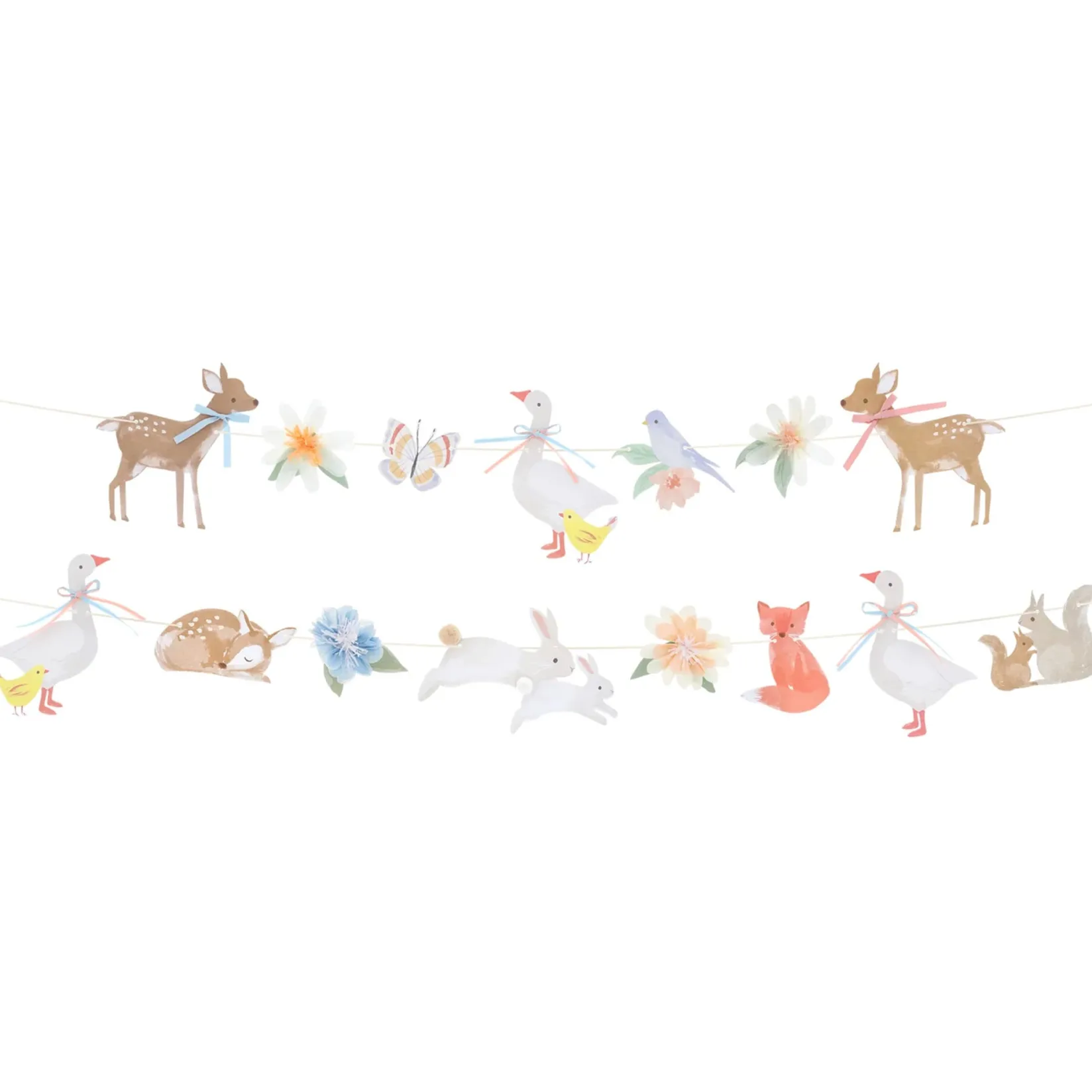 New Little Animals Garland Set Party Supplies