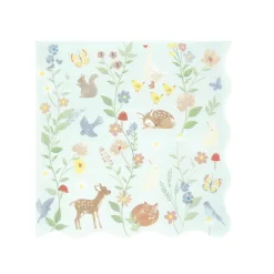 Clearance Little Animals Large Napkins Party Supplies