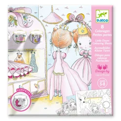 Hot Little Doors Colouring Sheets Kids Diy & Activities