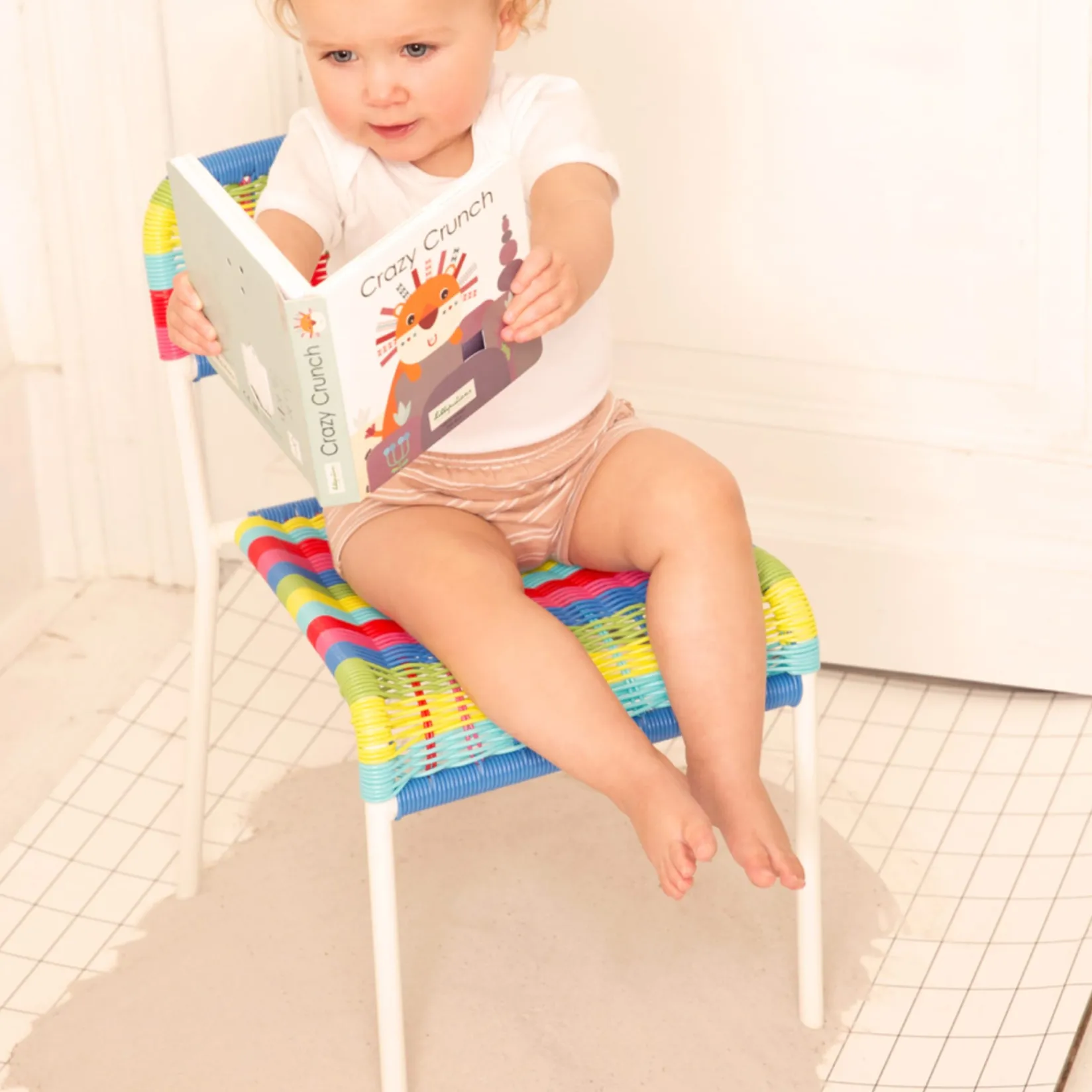 2 Years And Over|Baby 0-2 Years>Lilliputiens Livre tactile et sonore "Crazy Crunch"