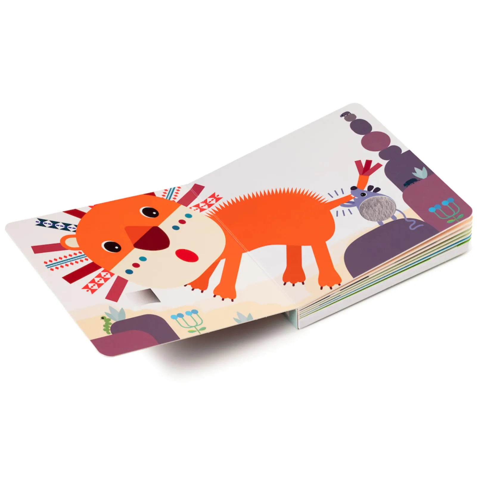 2 Years And Over|Baby 0-2 Years>Lilliputiens Livre tactile et sonore "Crazy Crunch"