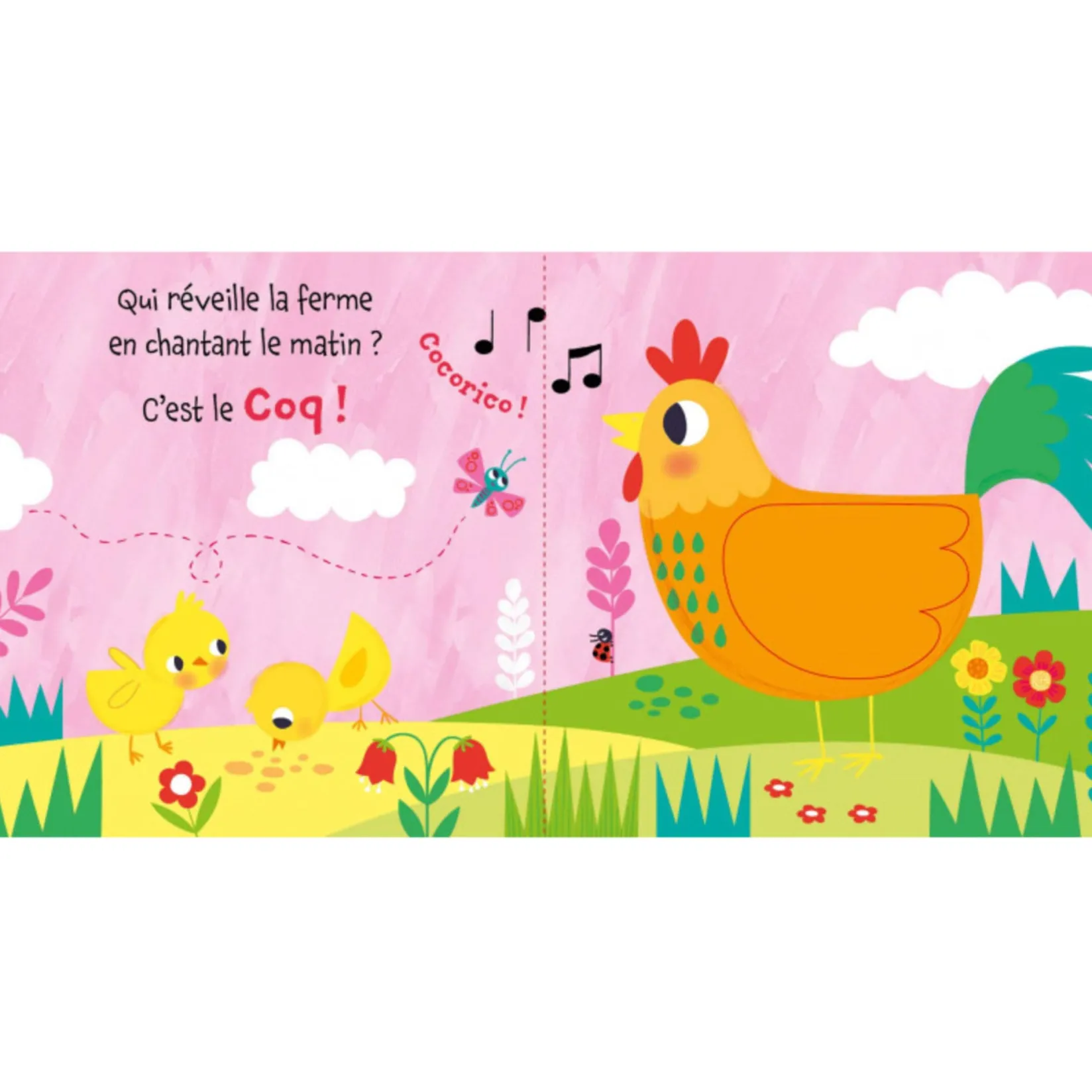 Baby 0-2 Years>Prologue Livre Toucher - La Ferme