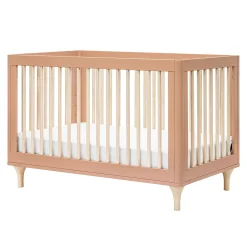 Hot Lolly 3-in-1 Convertible Crib with Toddler Bed Conversion - Canyon / Washed Natural Cribs & Mattresses|Cribs & Mattresses