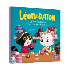 Quebec Books|4 Years And Over>Auzou Léon le Raton: Chocolats, Bisous et Lapin de Pâques