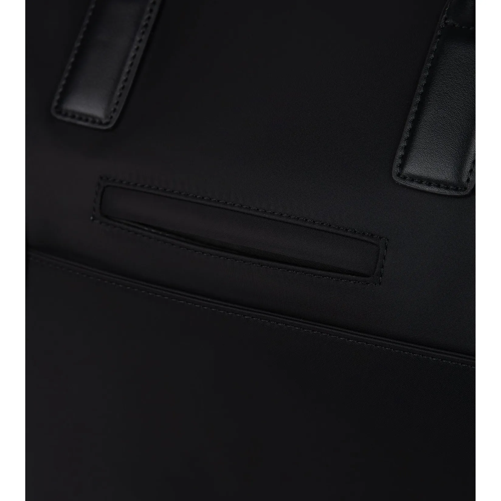 Handbags & Purses|Diaper Bags>Lambert London- Recycled Nylon Black Bag
