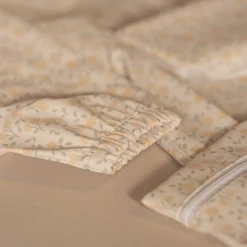 Breastfeeding|Bibs>Micasso Long Sleeved Bib With Integrated Pocket 6-24m - Flower Yellow