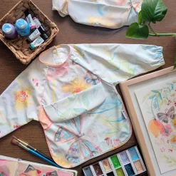 Long Sleeved Bib 2-4y - Lysa Jordan Kids Breastfeeding|Bibs