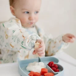 Long Sleeves Waterproof Bib - Safari Kids Breastfeeding|Bibs