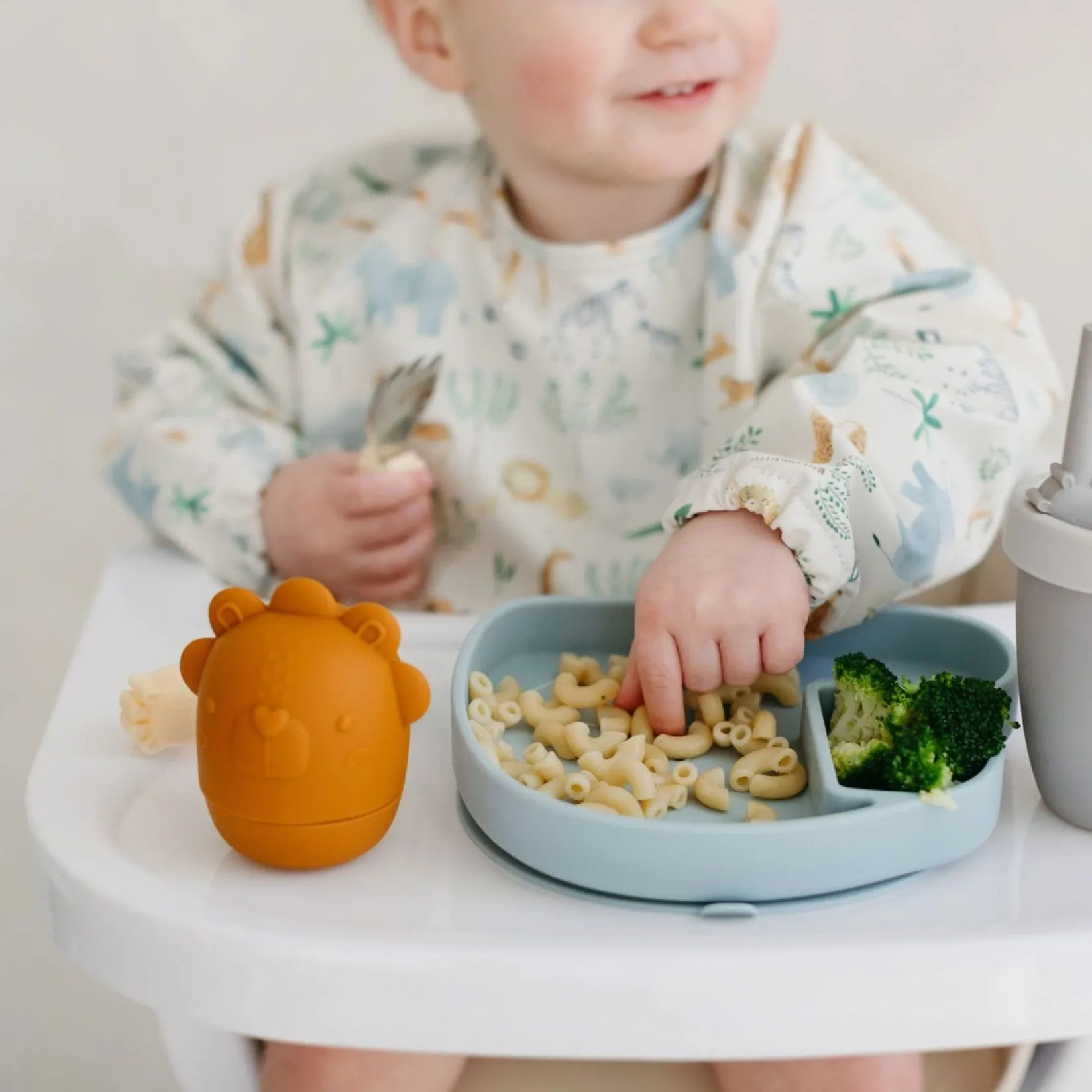 Long Sleeves Waterproof Bib - Safari Kids Breastfeeding|Bibs