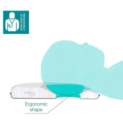 Discount Lovenest Head Support - Gray Pillows & Pillowcases