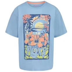 Tops>Roxy Low Tide T-shirt 7-16 Blue