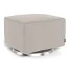 Sale Luca Ottoman - Sand / Steel Gliders & Rocking Chairs|Gliders & Rocking Chairs