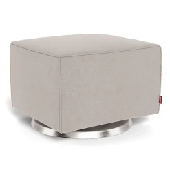 Sale Luca Ottoman - Sand / Steel Gliders & Rocking Chairs|Gliders & Rocking Chairs