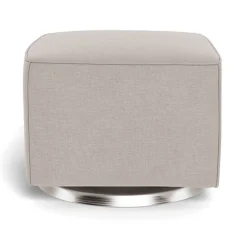 Sale Luca Ottoman - Sand / Steel Gliders & Rocking Chairs|Gliders & Rocking Chairs