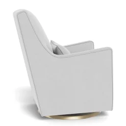 Best Luca Rocking and Swivel Chair - Ash / Gold Gliders & Rocking Chairs|Gliders & Rocking Chairs