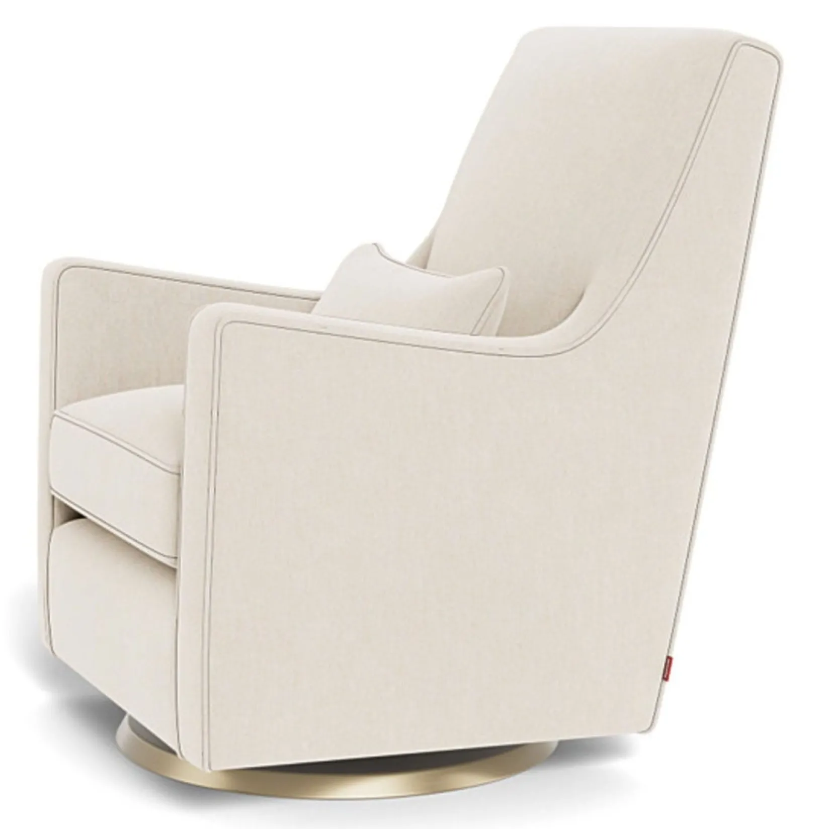 Clearance Luca Rocking and Swivel Chair - Dune / Gold Gliders & Rocking Chairs|Gliders & Rocking Chairs