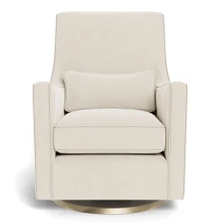 Clearance Luca Rocking and Swivel Chair - Dune / Gold Gliders & Rocking Chairs|Gliders & Rocking Chairs