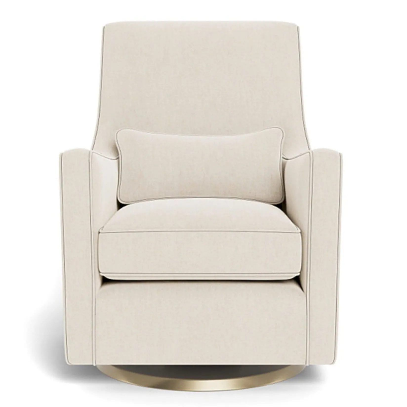 Clearance Luca Rocking and Swivel Chair - Dune / Gold Gliders & Rocking Chairs|Gliders & Rocking Chairs