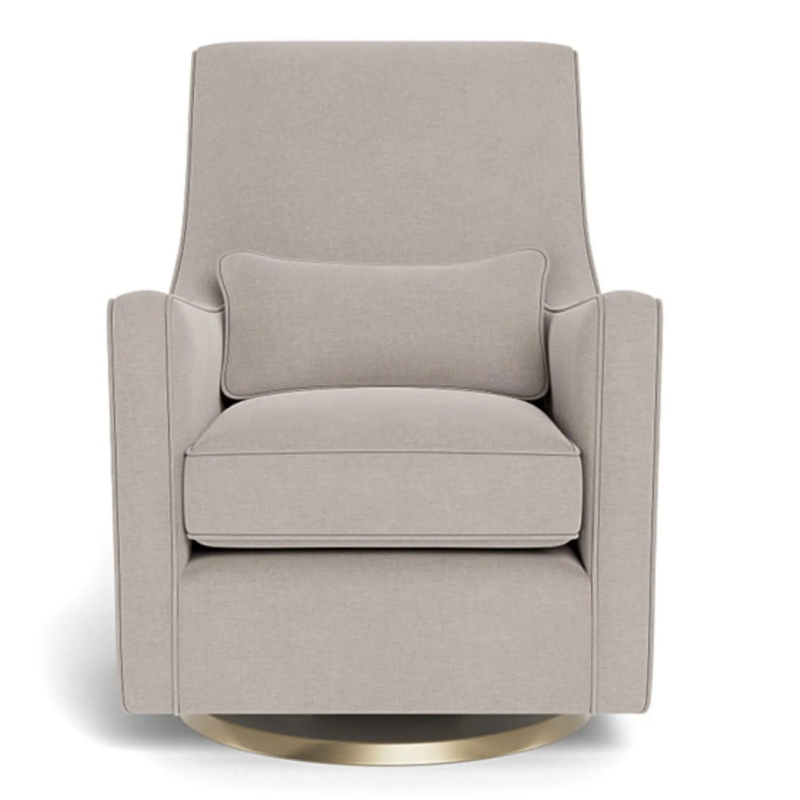 Gliders & Rocking Chairs|Gliders & Rocking Chairs>Monte Luca Rocking and Swivel Chair - Sand / Gold