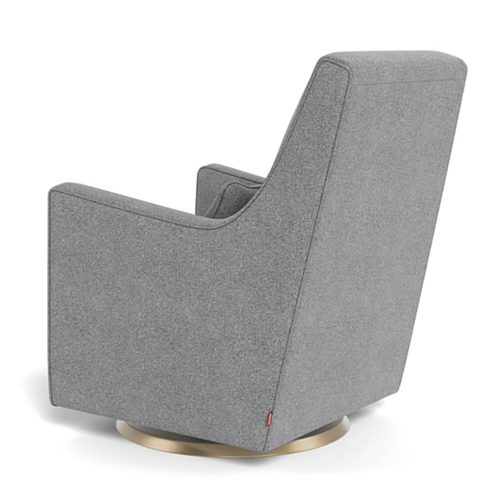Gliders & Rocking Chairs|Gliders & Rocking Chairs>Monte Luca Rocking and Swivel Chair - Pepper Grey / Gold