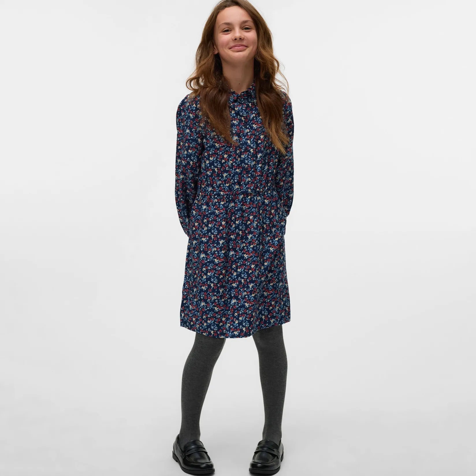 Hot Lucy Ls Short Dress 8-14 Kids Dresses & Rompers