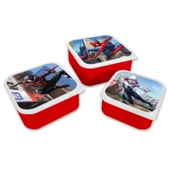 Lunch Box Set - Spiderman Kids Breastfeeding|Snack Bags & Containers