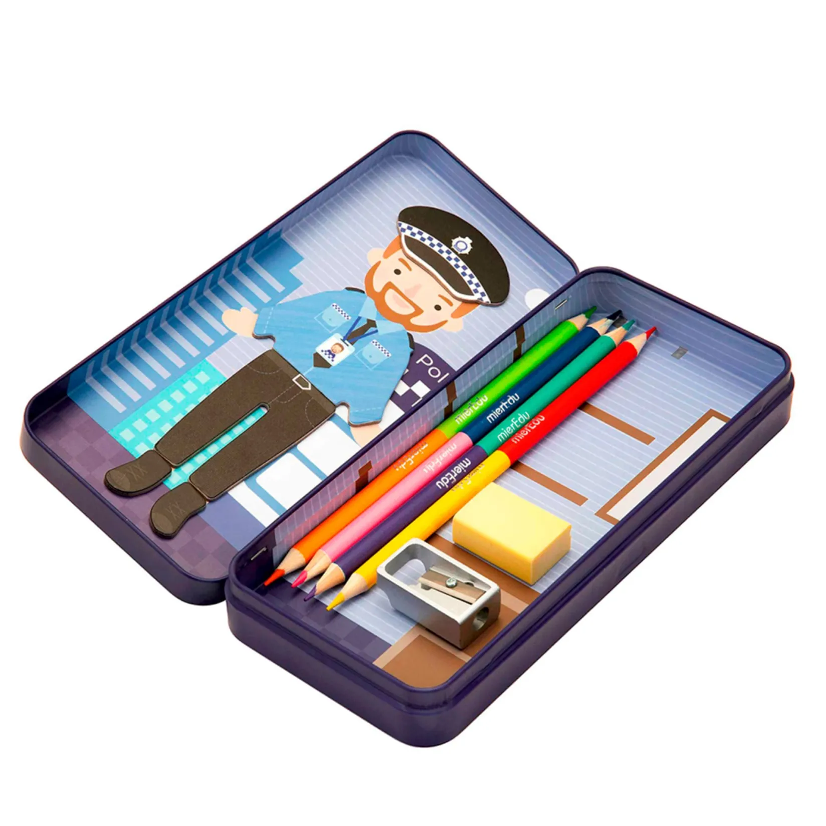 Puzzles>Mieredu Magnet Puzzle Box Police Officer