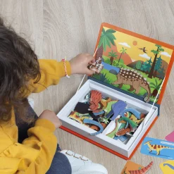 2 Years And Over>Janod Magnetibook Dinosaur