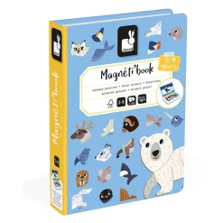 Board Games>Janod Magnetibook Polar Animals