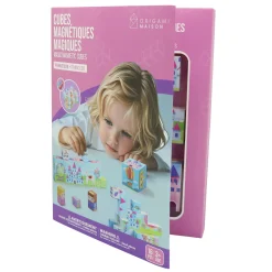 New Magnetic Cube Set - Princess Kids Assembly & Construction