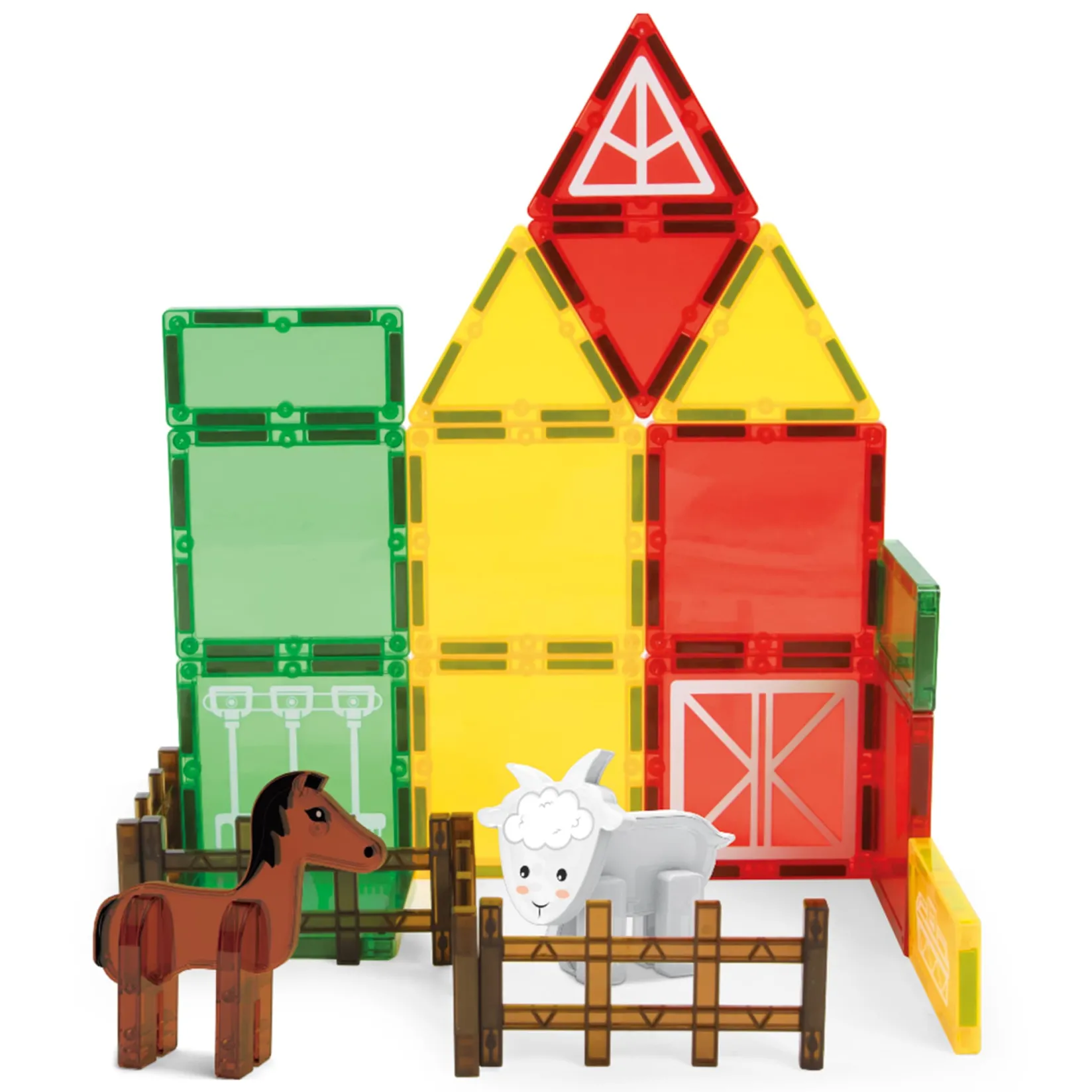 Assembly & Construction>Bebe Confort Magnetic Tiles Farm