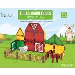 Assembly & Construction>Bebe Confort Magnetic Tiles Farm