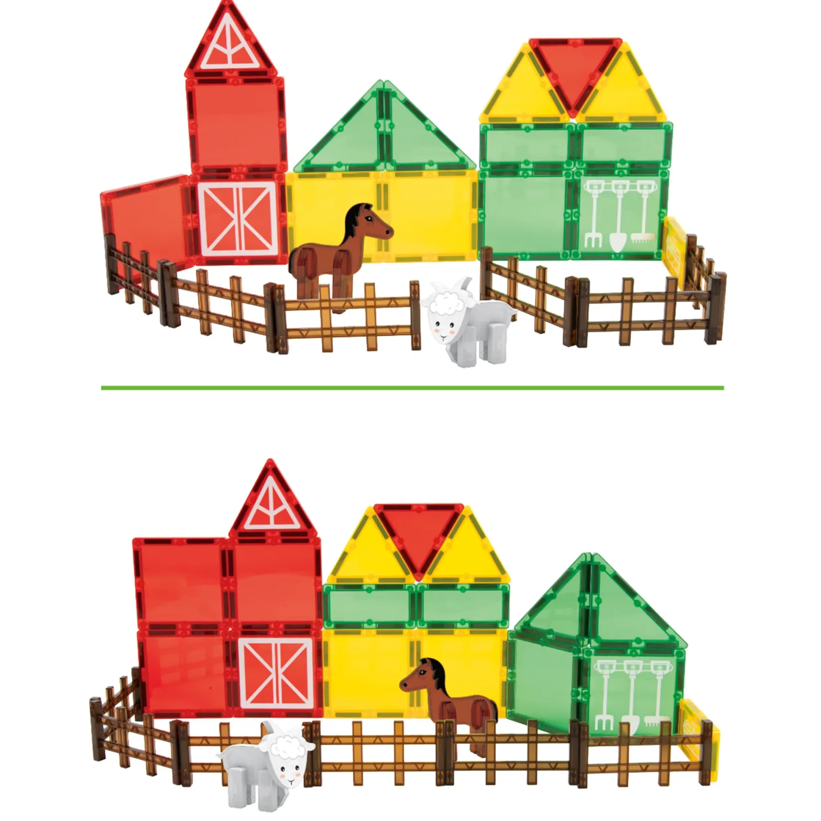 Assembly & Construction>Bebe Confort Magnetic Tiles Farm