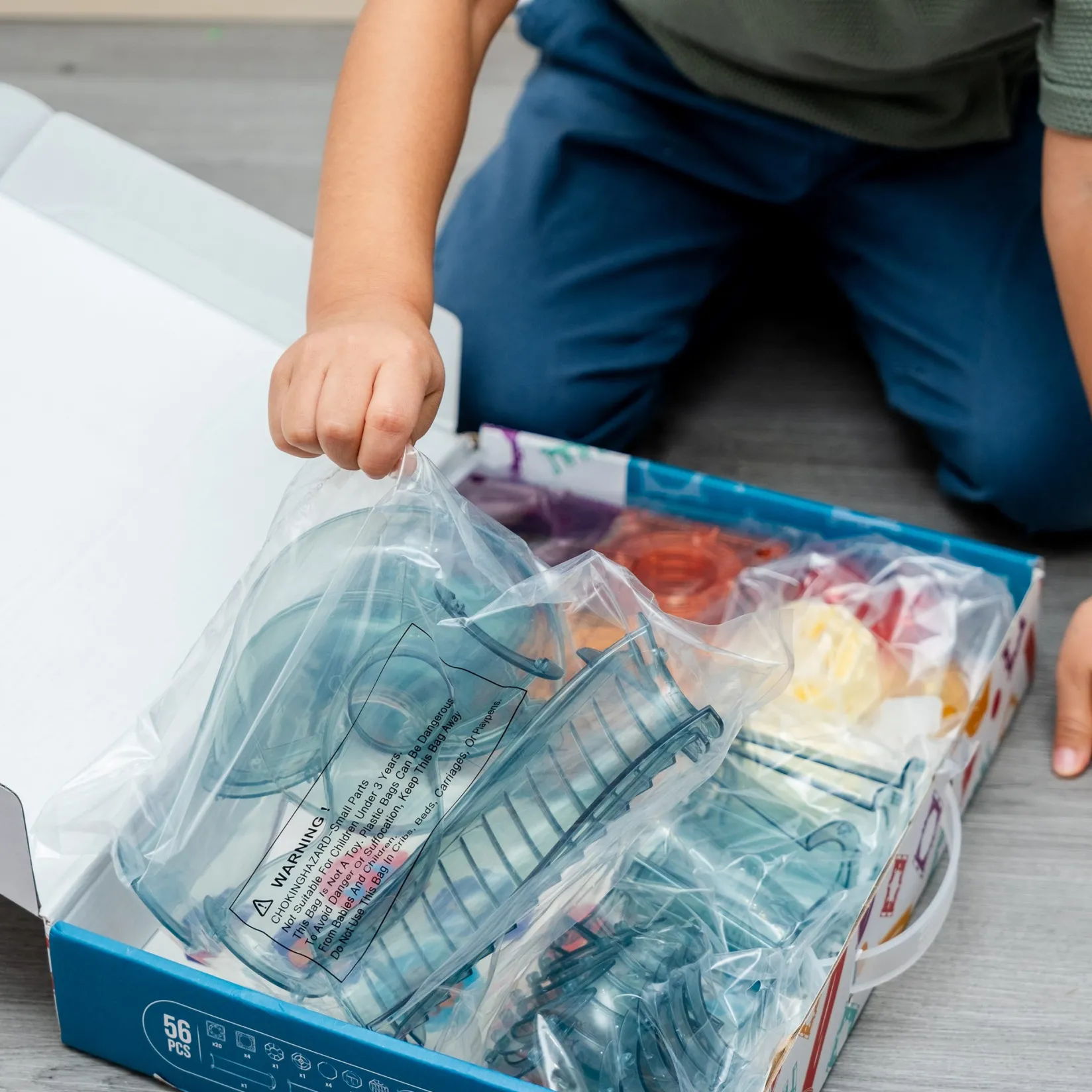 Sale Magnetic Tiles Rainbow Set Kids Assembly & Construction