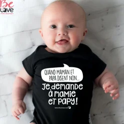 Hot Mamie Papy Bodysuit 3-12m BOY Bodysuits|Bodysuits