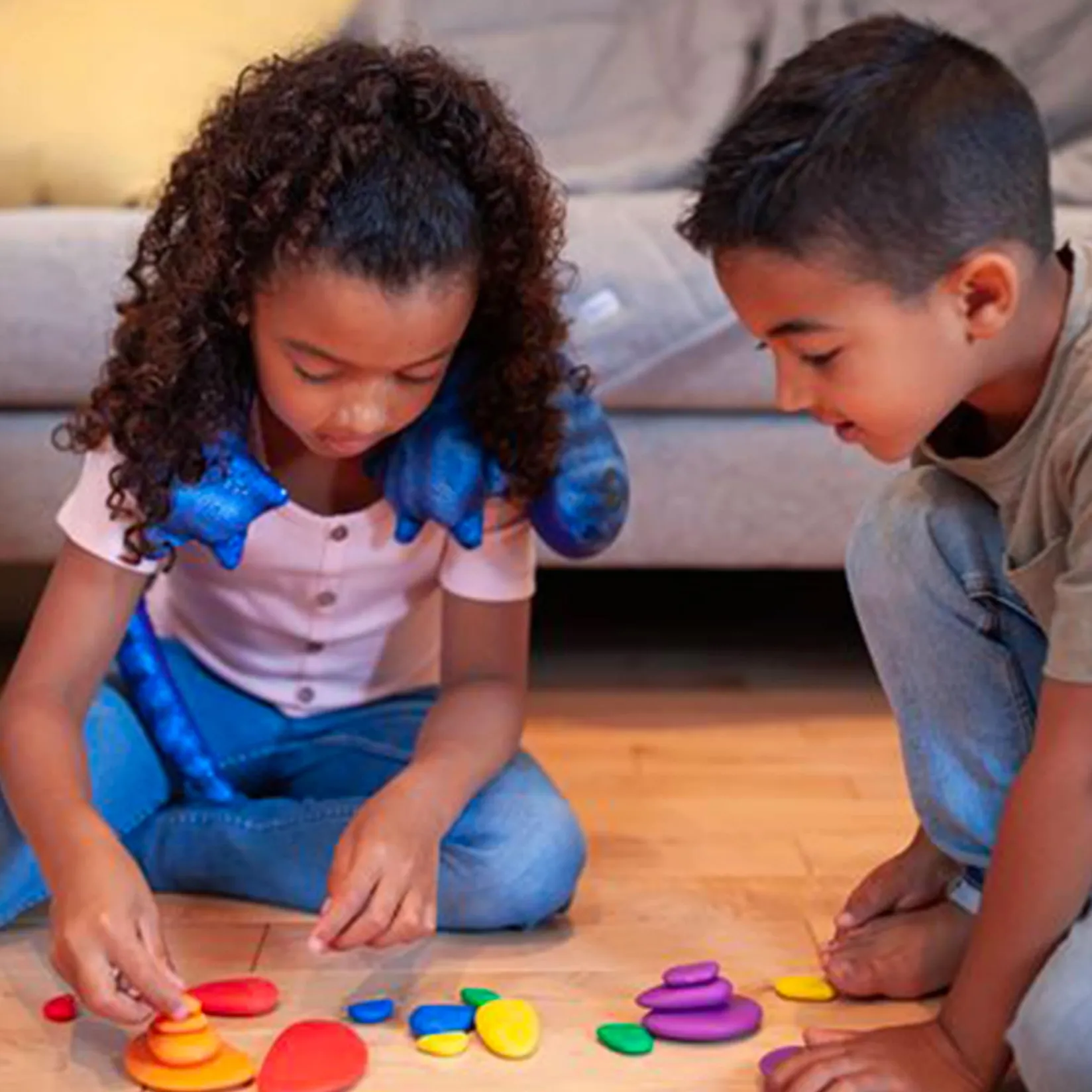 Outlet Manimo Weighted Lizard 2kg - Blue Kids Educational & Sensory