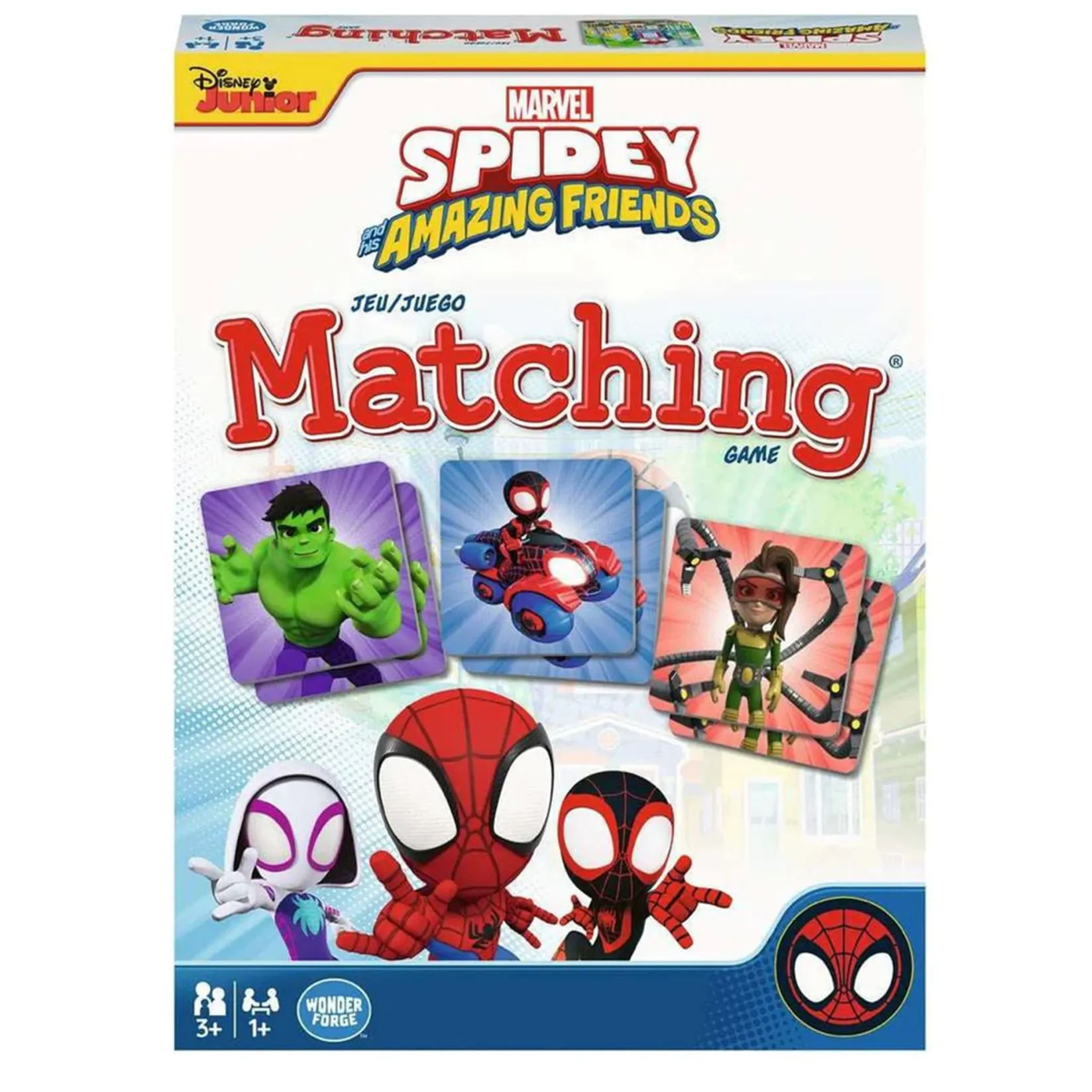Online Marvel Spidey Amazing Friends Memory Match Game Kids Board Games