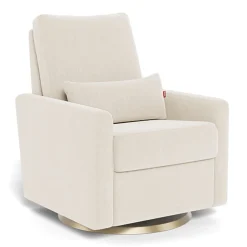 Gliders & Rocking Chairs|Gliders & Rocking Chairs>Monte Matera Rocking, Swivel and Reclining Armchair - Dune / Gold