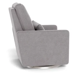 Best Matera Rocking, Swivel and Reclining Armchair - Pebble / Steel Gliders & Rocking Chairs|Gliders & Rocking Chairs