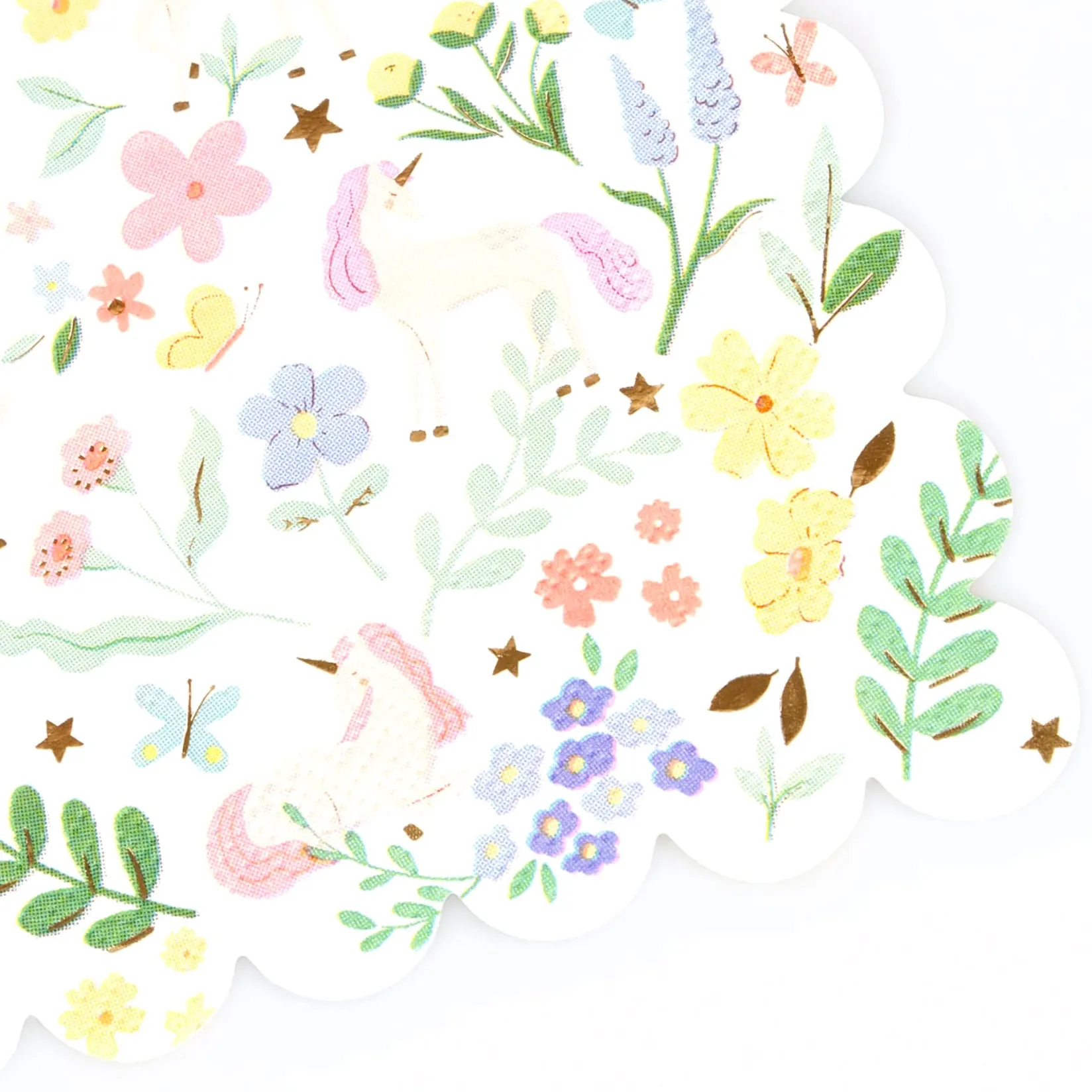 Party Supplies>Meri Meri Meadow Unicorns Small Napkins(16)